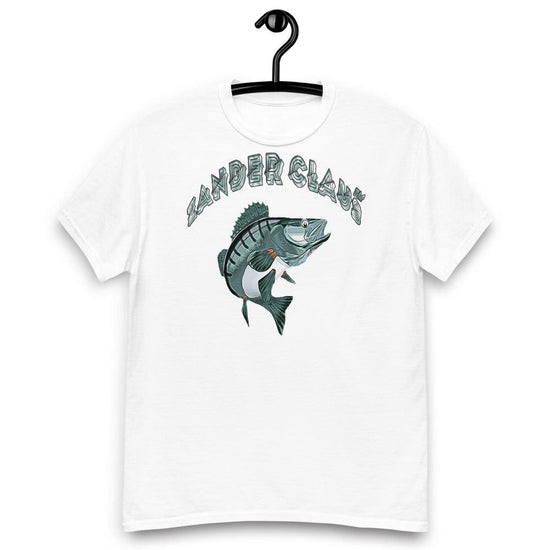 Zander Claus ® Heavyweight Angler T-Shirt für Herren - Olivier Industries ® Art & Apparel