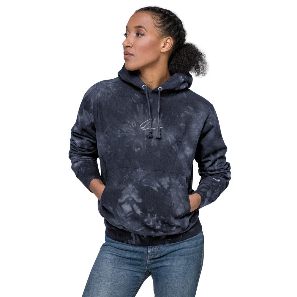 Olivier Industries ® Signature Embroidery Champion USA Tie Dye Unisex Hoodie - Olivier Industries ® Art & Apparel
