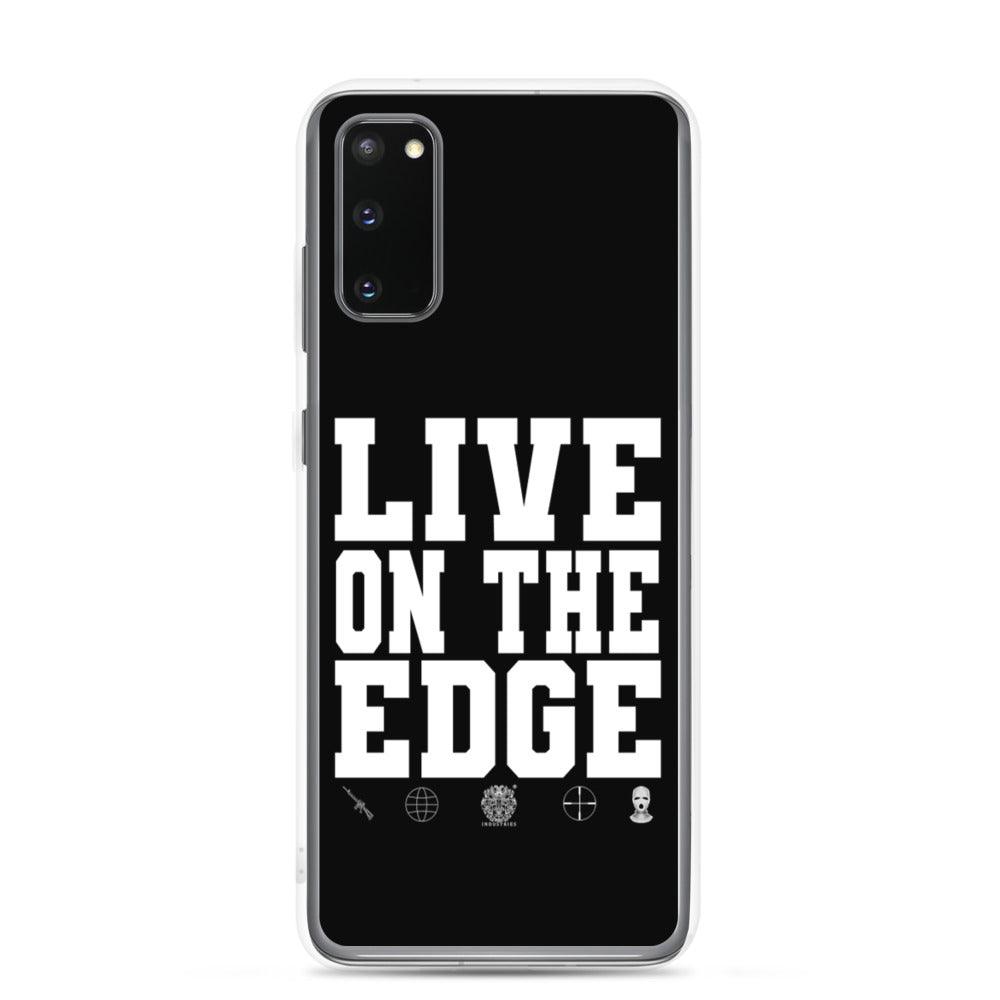 Olivier Industries ® Live on the Edge Samsung Case - Olivier Industries ® Art & Apparel