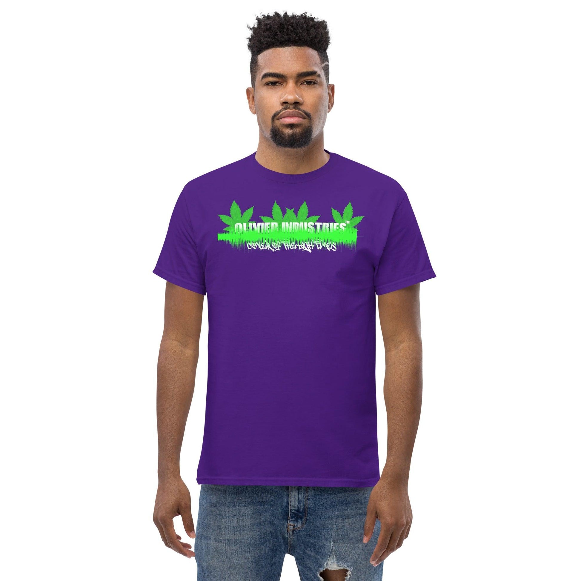 Olivier Industries TM Worldwide Deathrowrecords NFT - B-Real Cover of the High Times unisex T-shirt - Olivier Industries ® Art & Apparel