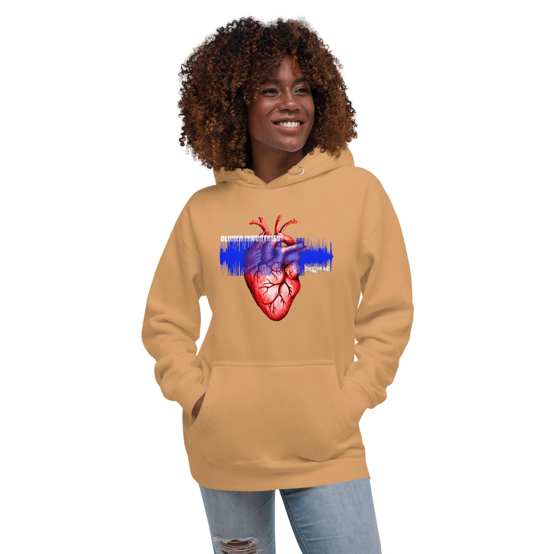 Olivier Industries TM Worldwide Deathrowrecords NFT - Dogg Pound Wavesound unisex Hoodie - Olivier Industries ® Art & Apparel