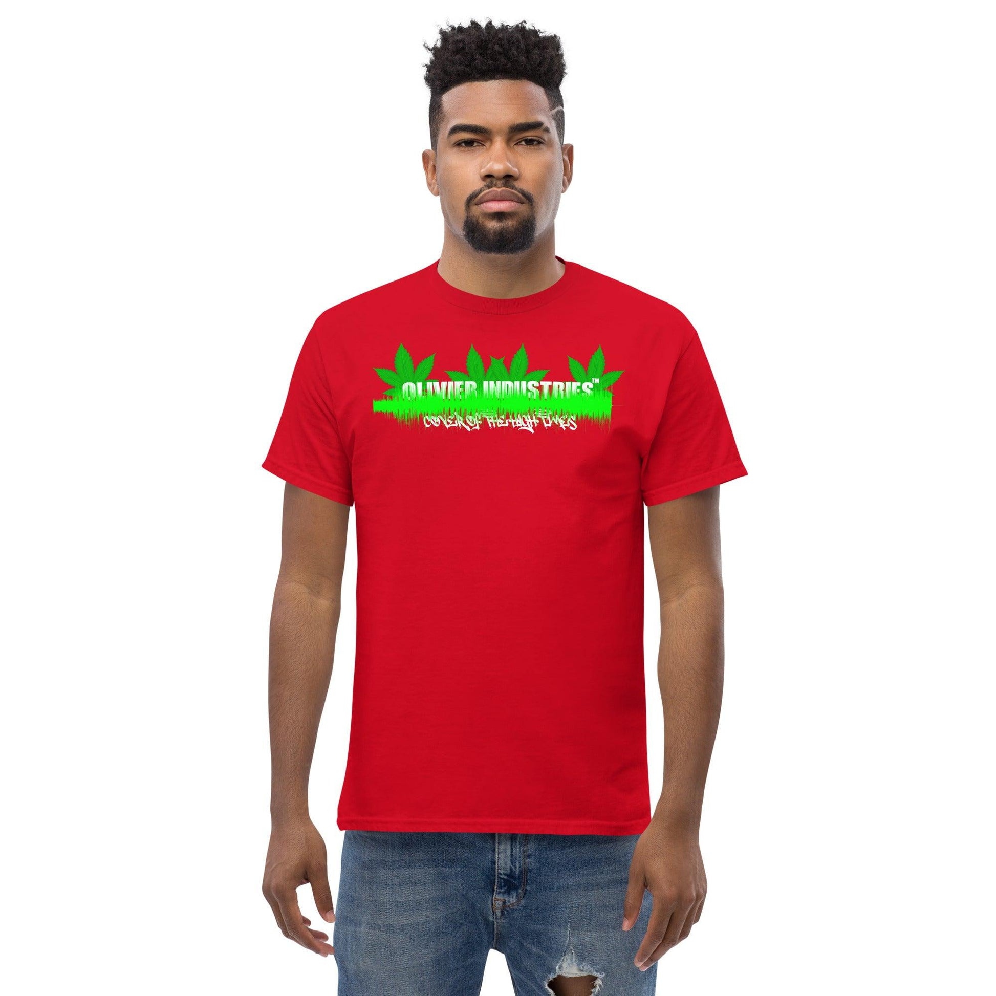Olivier Industries TM Worldwide Deathrowrecords NFT - B-Real Cover of the High Times unisex T-shirt - Olivier Industries ® Art & Apparel