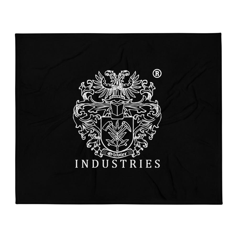 Olivier Industries ® Logo Throw Blanket - Olivier Industries