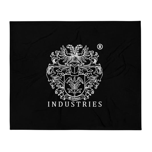 Olivier Industries ® Logo Throw Blanket - Olivier Industries