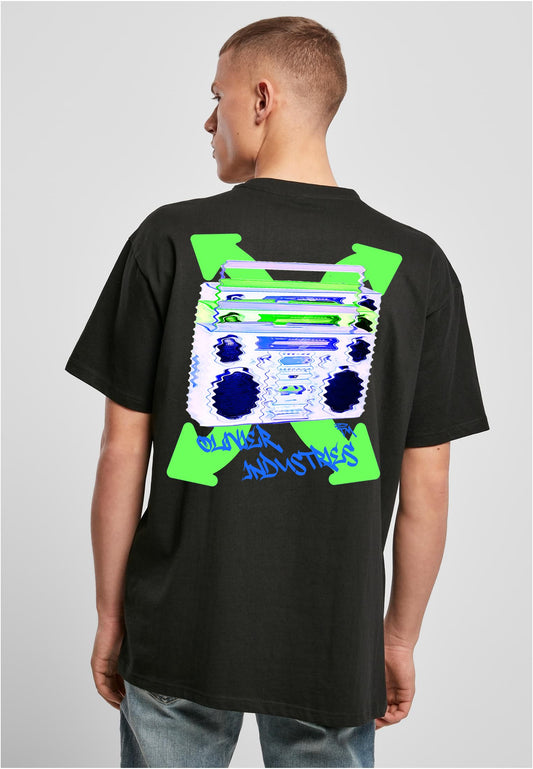 Olivier Industries ® Music cassette recorder unisex oversized T-shirt