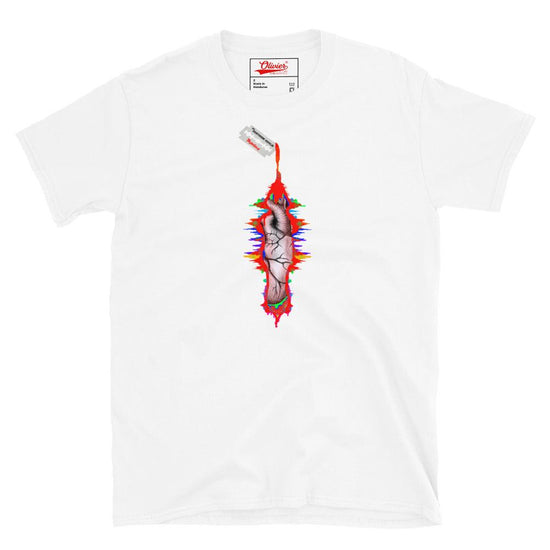 Olivier Industries TM Worldwide - Bleeding Art anatomical heart unisex Shirt - Olivier Industries ® Art & Apparel