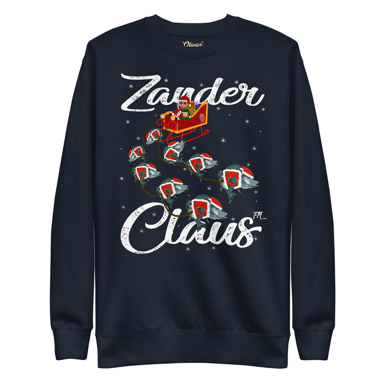 Olivier Industries TM x Zander Claus TM - Top -G and Helper fishing unisex Christmas ugly sweater