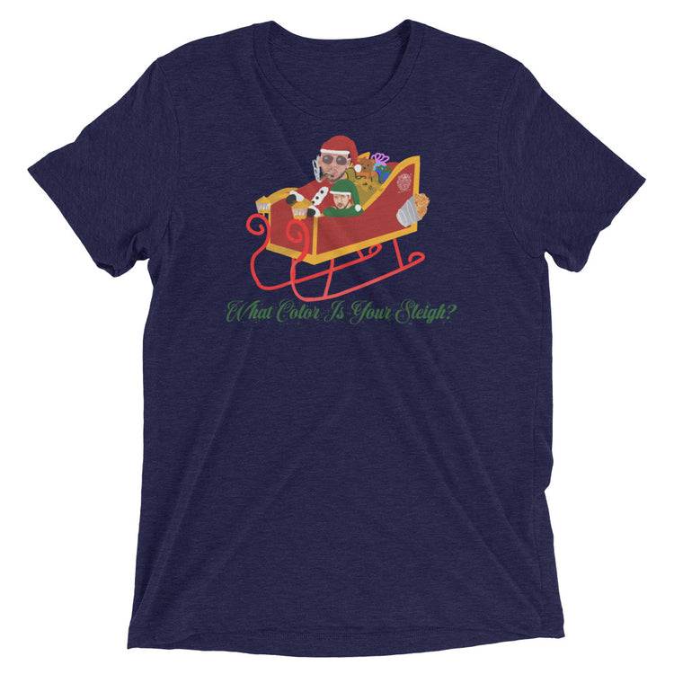 Olivier Industries ® What Color is your Sleigh handmade Drawn Top-G unisex T-Shirt