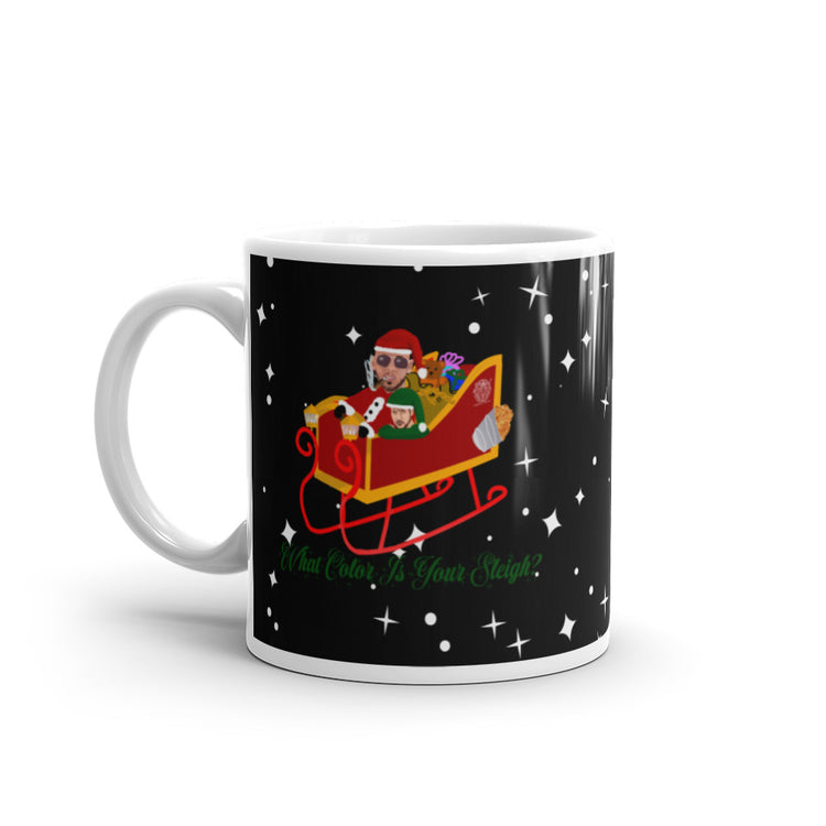 Olivier Industries ® Top-G Meme What color is your sleigh christmas Mug