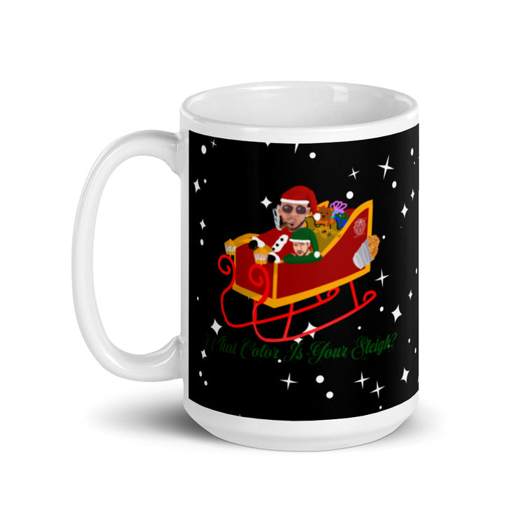 Olivier Industries ® Top-G Meme What color is your sleigh christmas Mug